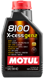 Motul 8100 X-Cess Gen 2 5W40 Full Synthetic Engine Oil