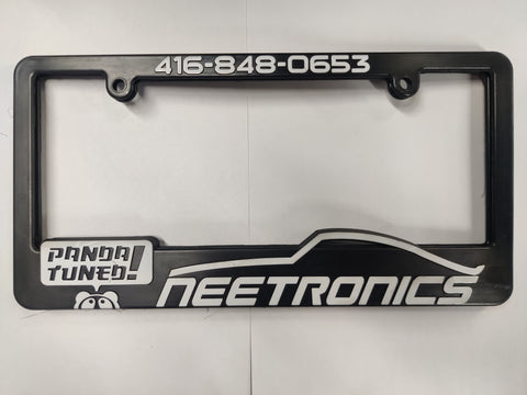 Neetronics License Plate Frame