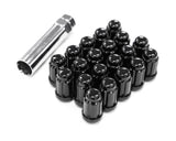 Muteki Lug Nuts 12x1.25 Closed End Black Universal